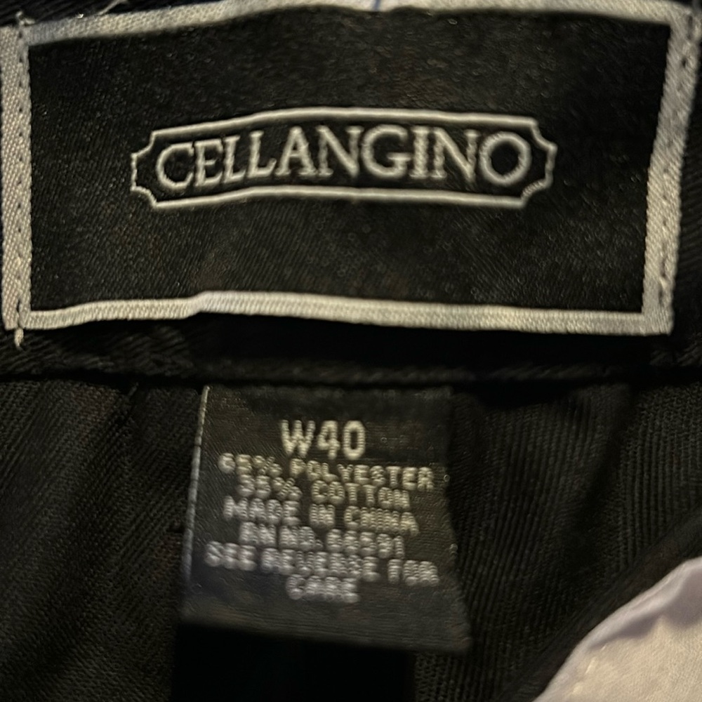 Mens black cargo pants